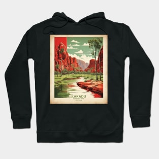 Kakadu National Park Australia Vintage Travel Poster Tourism Hoodie